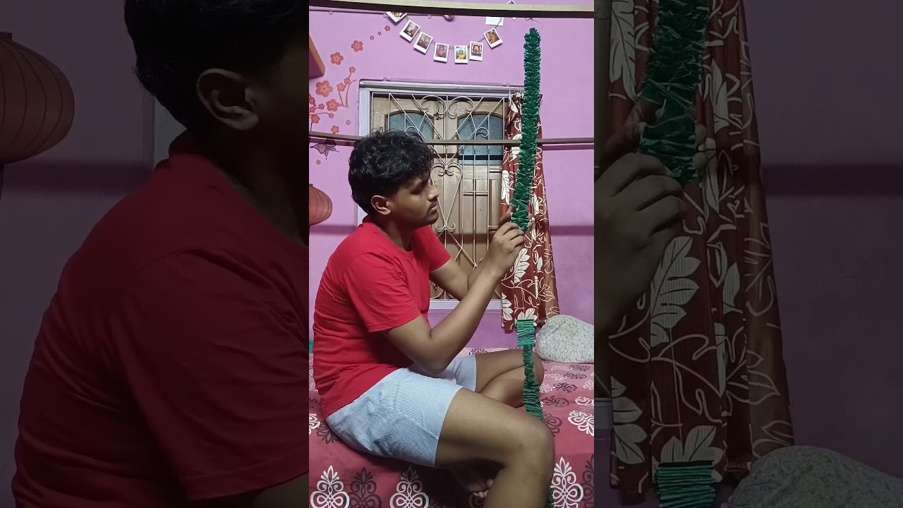 Wall hanging Lotus chain making I The Sangam Homegrown 