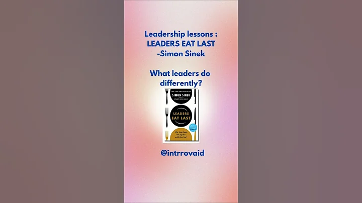 What leaders do differently? #shorts #books
