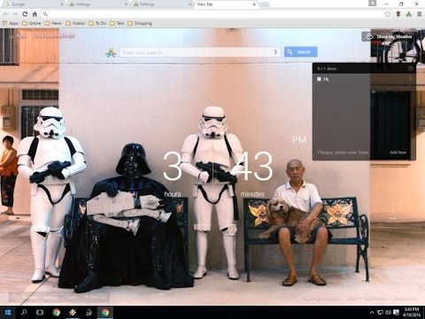 Video Change Google Page with Amazing Live Wallpaper, Themes... - youtube