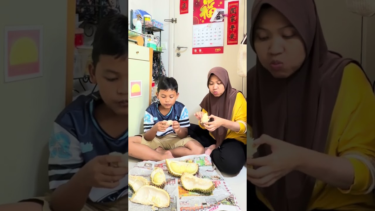 Akhirnya Bisa Belah Duren Bareng Anak Lanang Di Hongkong 