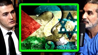 Solution to IsraelPalestine conflict | Bassem Youssef and Lex Fridman