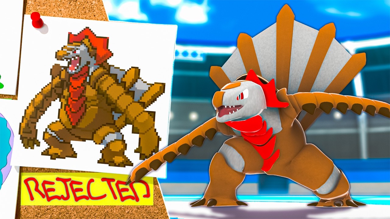 Эти покемоны были слиты спустя 10 лет...Поэтому я их сделал