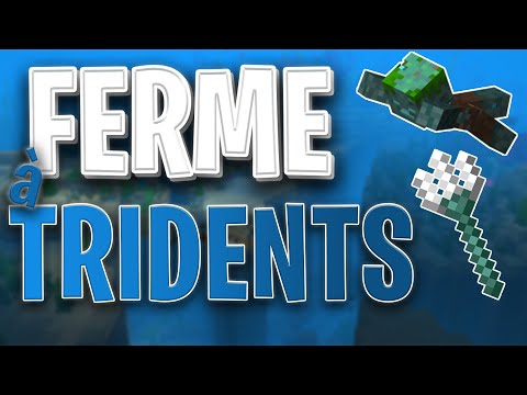 FERME A TRIDENT ! MINECRAFT BEDROCK 1.16 (MCPE/Xbox/PS4/Nintendo Switch/Windows10)