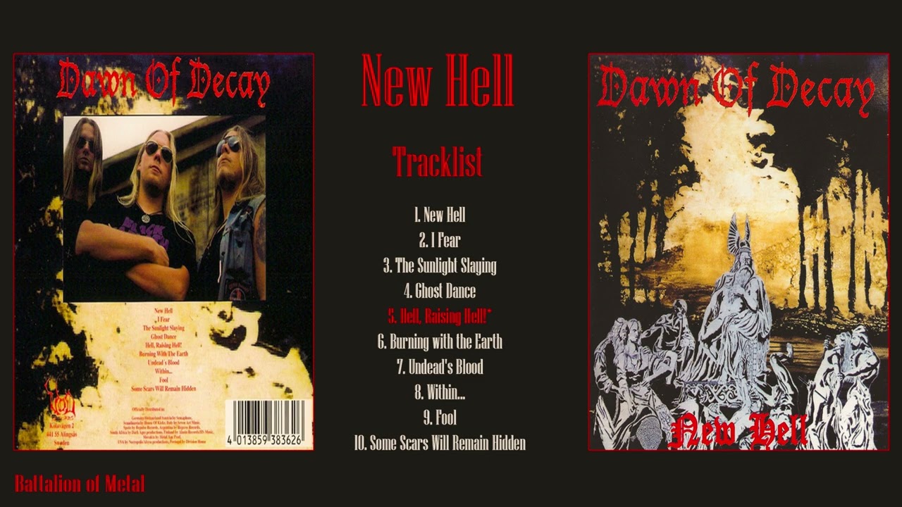 DAWN OF DECAY - New Hell (FULL ALBUM) Sweden - YouTube