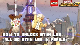 Lego Marvel Super Heroes 2 - How to Unlock Stan Lee - All 50 Stan Lee in Peril Locations - screenshot 3