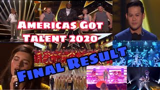 #finalresult #americasgottalent2020 #marcelitopomoy