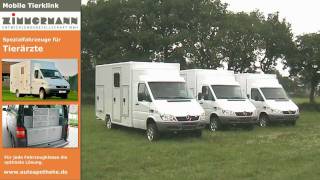 Autoapotheke - Mobile Tierklinik Mercedes Sprinter 4X4