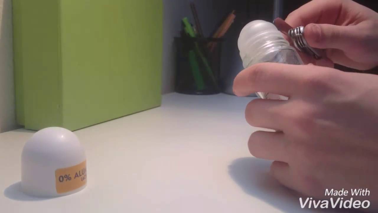 Wie man ein Deo-Roller als Geheimfach benutzt!