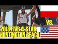 McKibbin/McKibbin (USA) vs. Prudel/Szalankiewicz (POL) WITH SLO-MO FIVB 4-Star Huntington Beach 2018