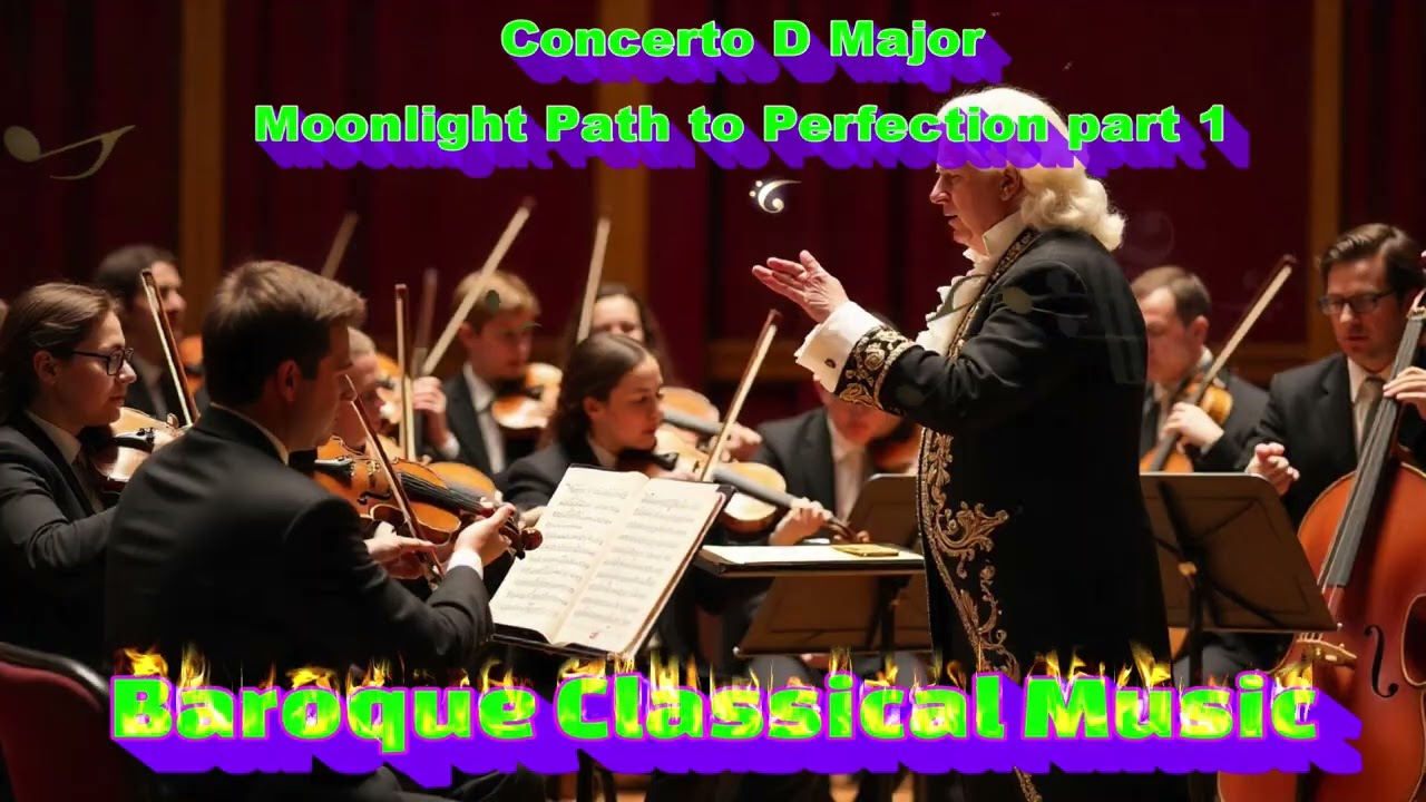 Baroque Concerto D Major - Moonlight Path to Perfection - part 1 