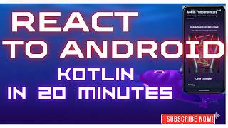 Famous React To Kotlin in 20 minutes Profile