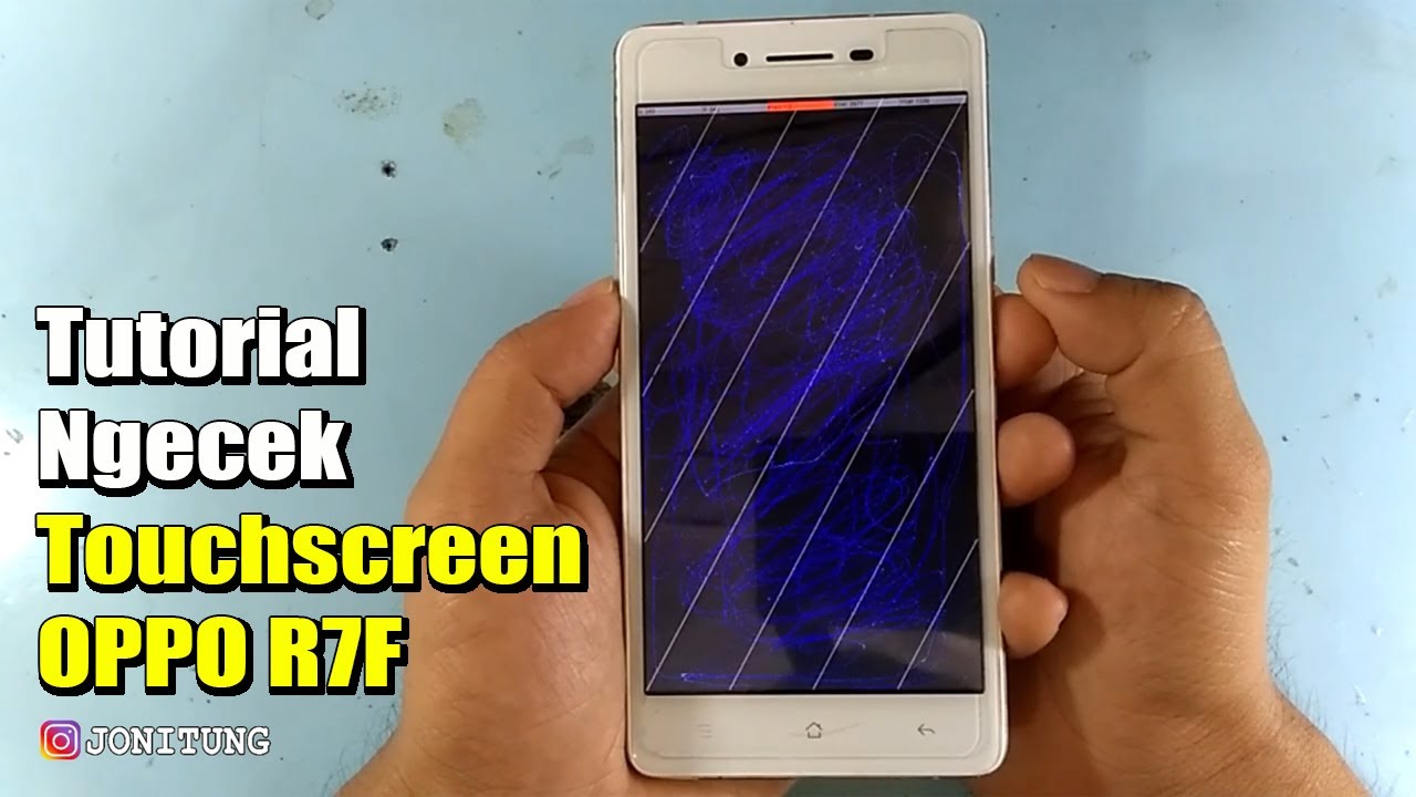 Tutorial Cek Touchscreen OPPO (OPPO R7F) - YouTube