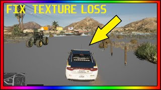 How to fix texture loss | better fps in GTA 5! [Roads & buildings disappearing fix]