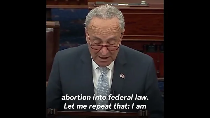 Schumer Announces Senate Will Vote On Bill To Codify Abortion Rights