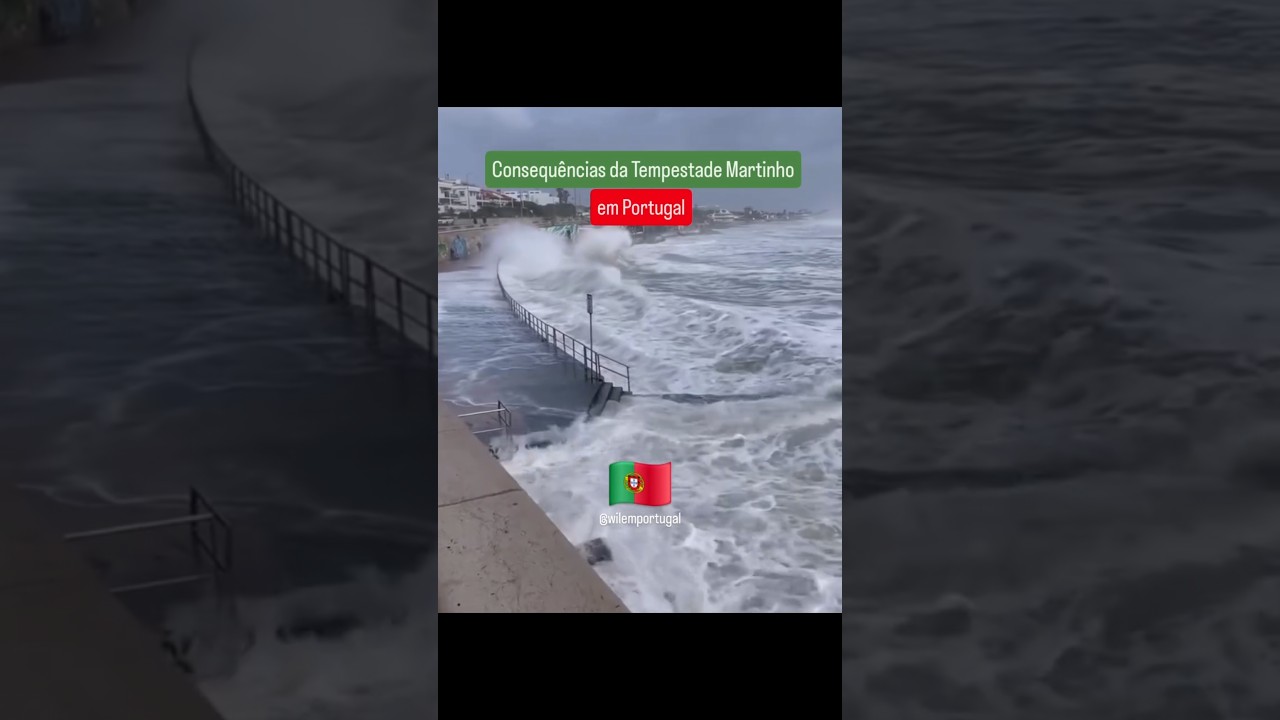 Tempestade em Portugal- Furacão Martinho em Portugal