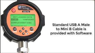 Pressure Datalogging with Vaetrix Software