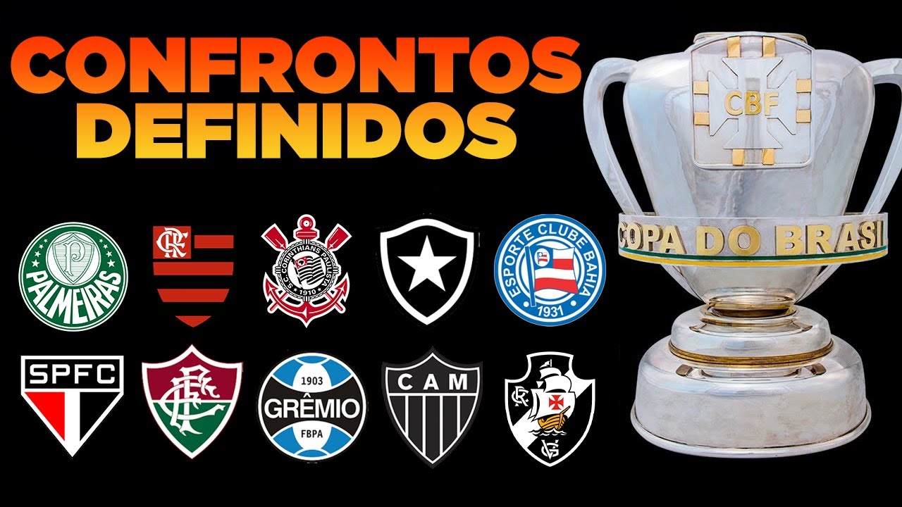 SORTEIO DAS OITAVAS DE FINAL DA COPA DO BRASIL 2024 | CONFRONTOS ...