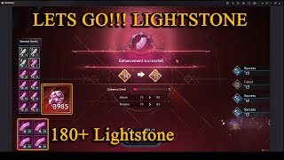 Black Desert Mobile Enhance 180+ Lightstone