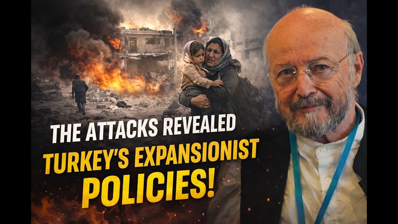 🔴 “THE ATTACKS ON KURDS REVEALED TURKEY’S EXPANSIONIST POLICIES!” - Prof. Louis Lemkow