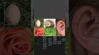 Golden Spiral in Blender (Day 70 of learning geometry nodes) #geometrynodes