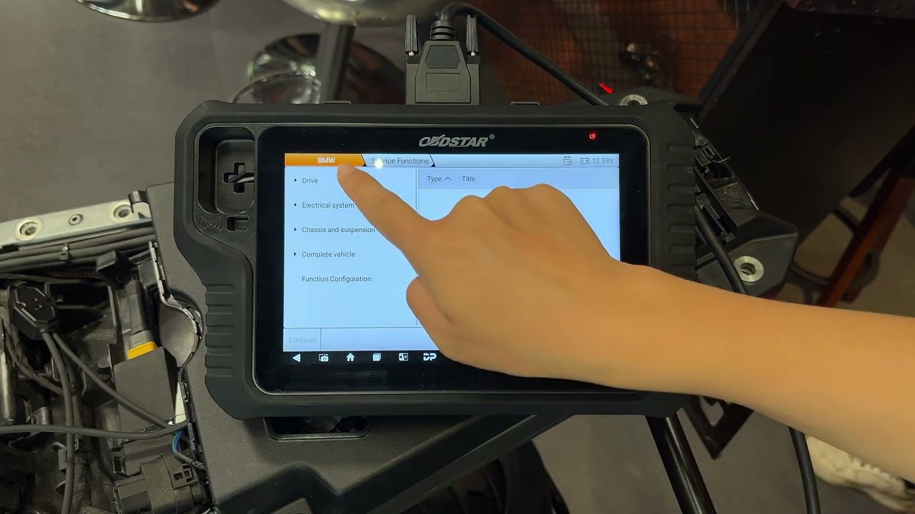 OBDSTAR MotoMaster 2025 BMW 1300 ADV Diagnostic Function Demonstration - Autoobdtool.fr