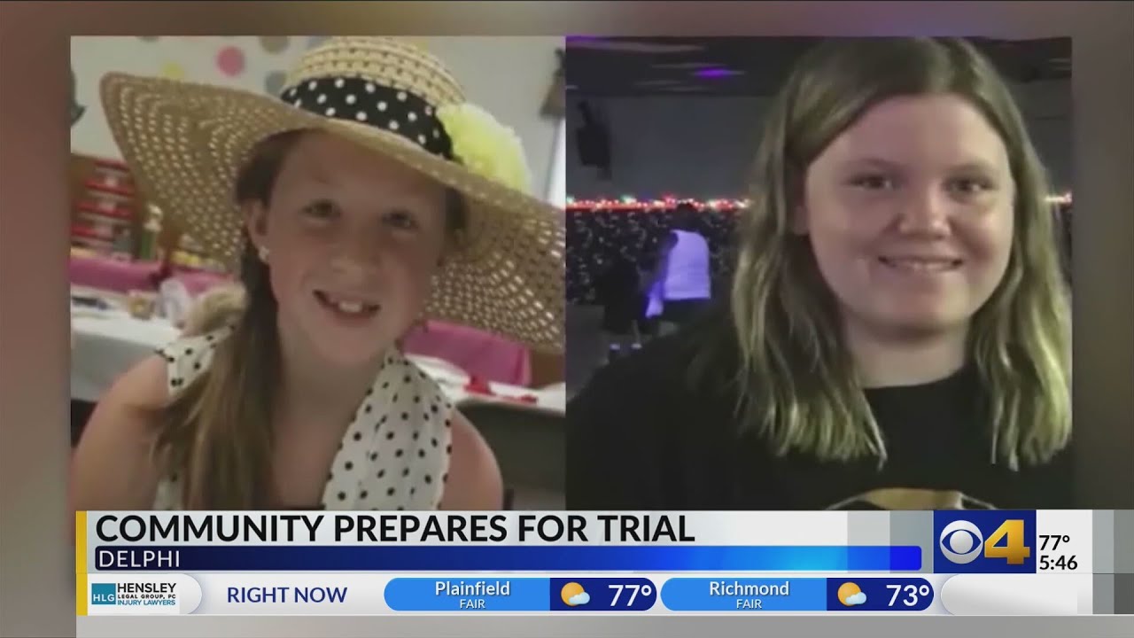 Delphi prepares for double murder trial - YouTube