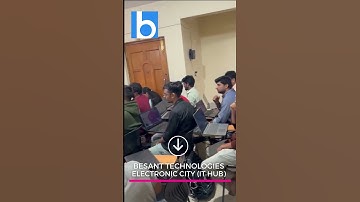 Besant Technologies Electronic City Branch (IT Hub) Weekend | Freshers Interview Preperation Program