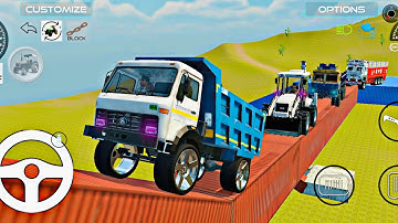 Drive Dumper and Unloading Stone From Dumper Truck in Game🔥#truck #jcb #dumper #4x4 #gameplay