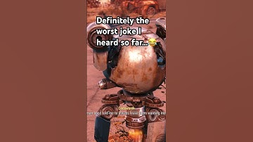 Codsworth told me the worst joke ever in Fallout 4 😂 #fallout4 #fallout #fallout4gameplay #shorts