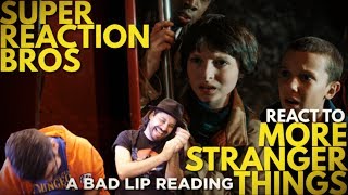 SRB Reacts to More Stranger Things | A Bad Lip Reading of Stranger Things