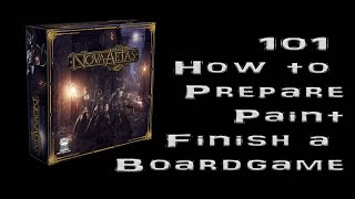 101 How to prepare, paint and finish a board game