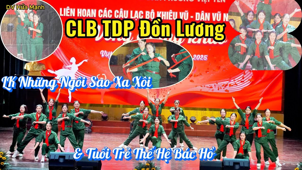 LK Những Ngôi Sao Xa Xôi & Tuổi Trẻ Thế Hệ Bác Hồ - CLB TDP Đồn Lương II DV Hứa Mạnh II