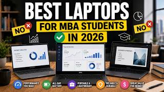 ✅Top 5 Best Laptops for MBA Students in 2026 — Budget to Premium Business School Picks!