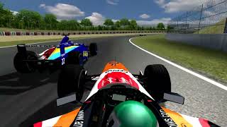 CLIPS : Rfactor - F1 1999 -  Crashes Compilations (2016)