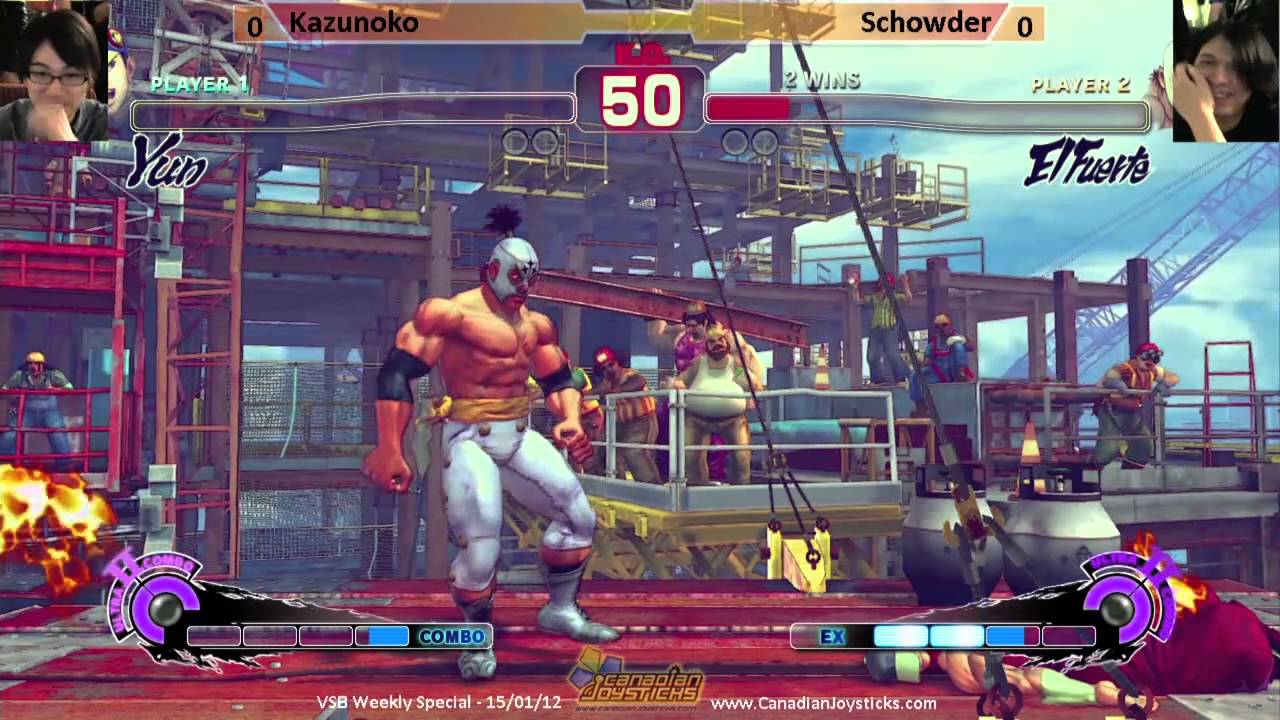 VSB Weekly Special - USF4   Kazunoko vs Schowder
