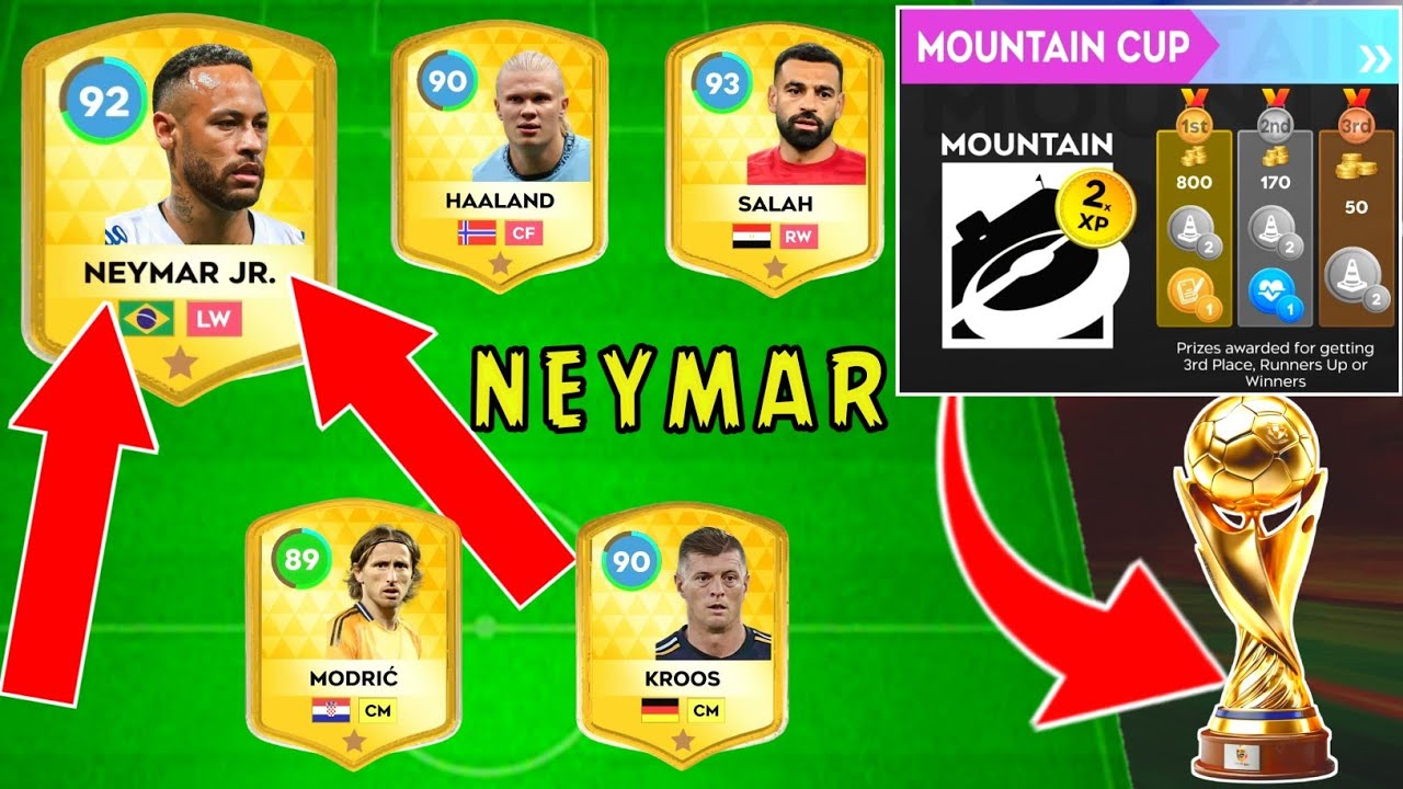 NEYMAR IN DLS 25 🔥 | Mountain Cup Madness: One Loss and I'm OUT in Dream League Soccer 2025