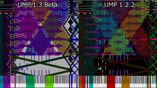 [Black MIDI][version1.2.2 VS 1.3]MAMI ZONE Crazy mode & Maidens Capriccio ~ Dream Battle 57Million