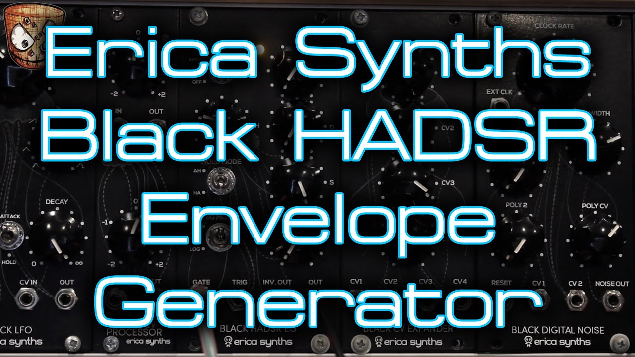 Erica Synths Black HADSR Envelope Gen