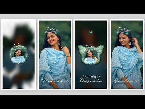 Telugu Love Song Lyrics Video Editing In Alight Motion | Instagram Trending Video Editing (Telugu)