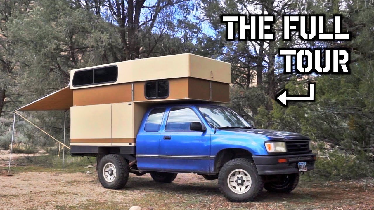 Homemade Overland Truck Camper Tour YouTube