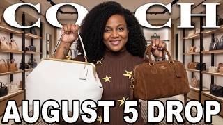 COACH AUGUST 5 DROP Shop With Me 🔥 Outlet & Retail New Arrivals Fall 2026