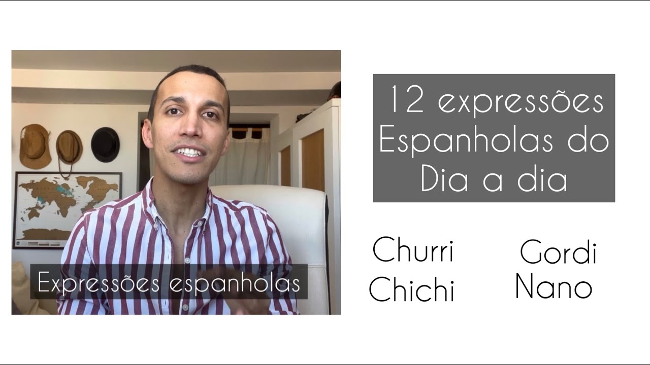 12 EXPRESSÕES ESPANHOLAS DO DIA A DIA.