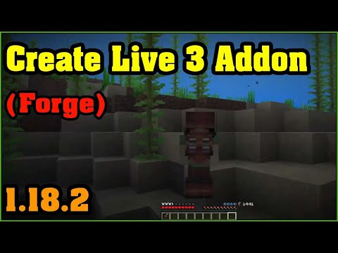 Create Live 3 Addon Mod 1.18.2 Download - How to install it for Minecraft PC