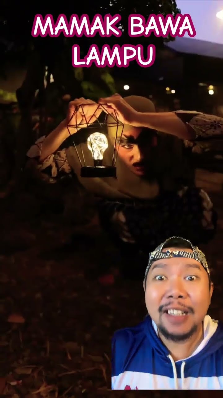 MAMAK BAWA LAMPU SEREM!!!?? #makeup #abracadabra #comedy #queen #funny