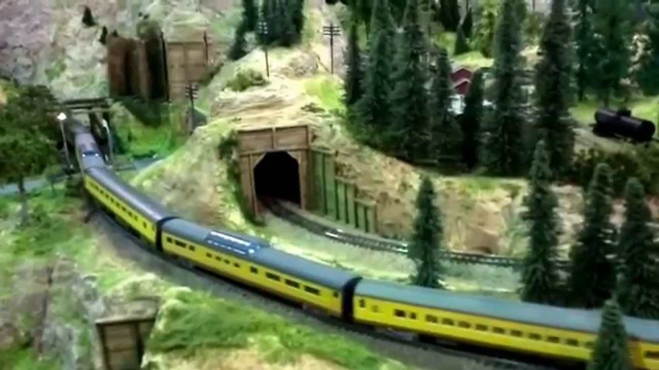 US Modelleisenbahn Spur N in Sachsen US Model Railroad track N YouTube