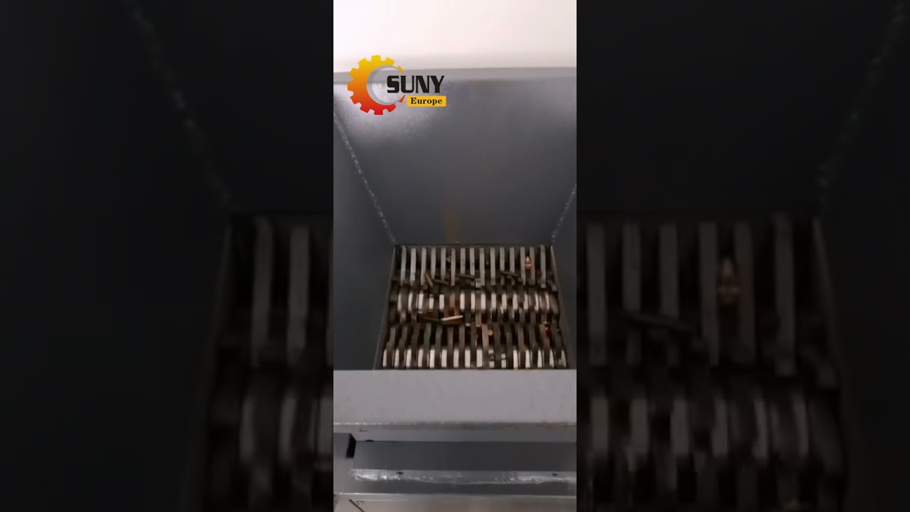 Shredder Machine VS Bullets