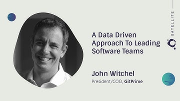 A Data Driven Approach to Leading Software Teams - GitHub Satellite 2017