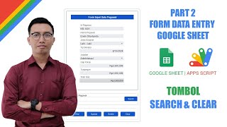 PART 2 - FORM DATA ENTRY GOOGLE SHEET | CARI DAN BERSIHKAN