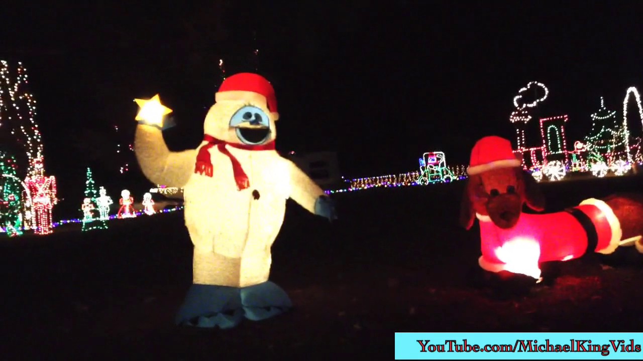 Christmas Lights In Brownsville, TN YouTube