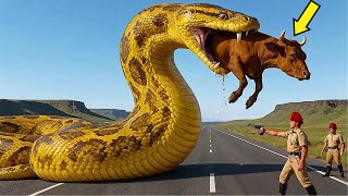 🐍 Epic Rescue: Fearless Team Saves Mother Cow from Massive Giant Python’s Terrifying Attack! Profile